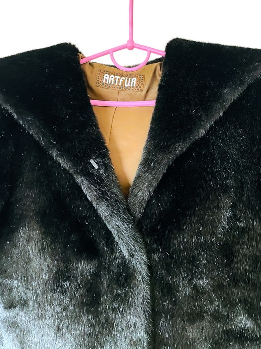 Шуба з єко-норки з утеплювачем до -40°C | Нова