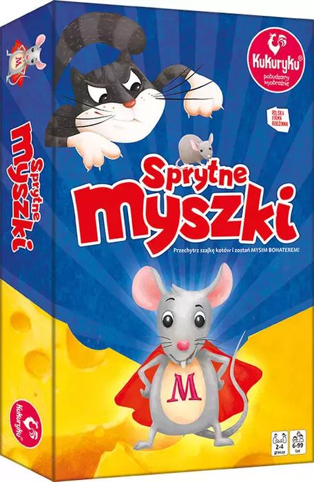 Sprytne myszki. Adamigo