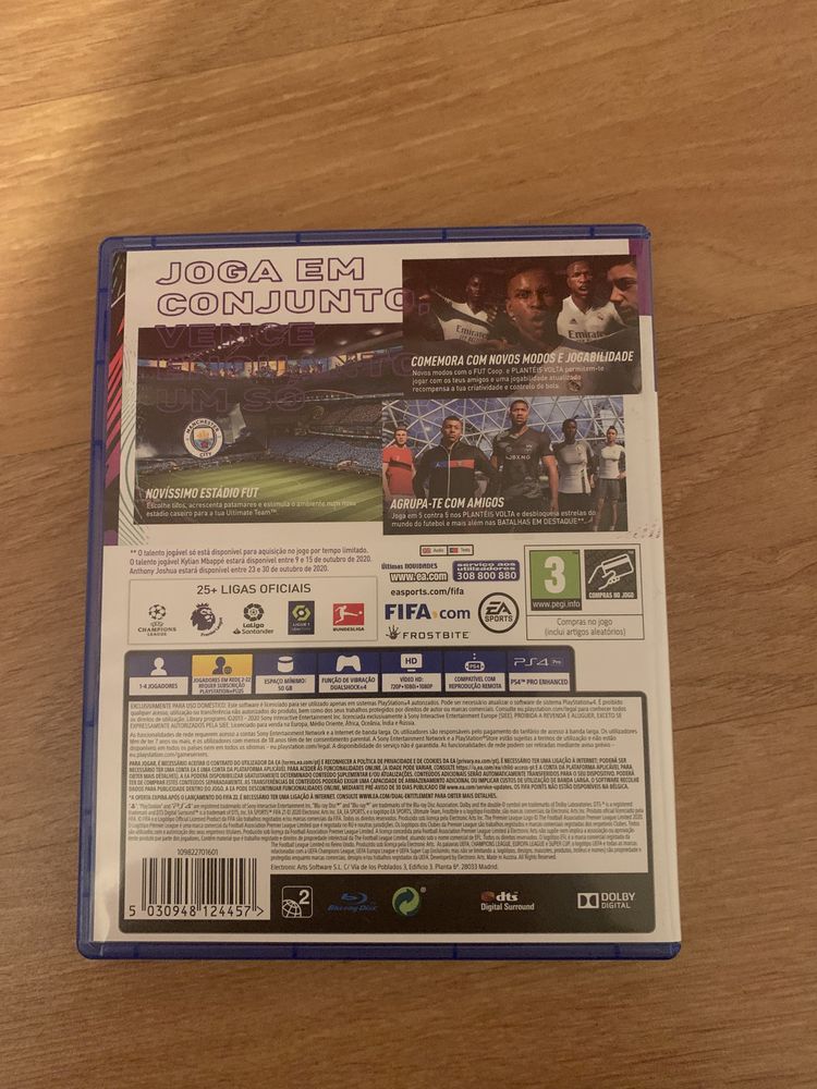 Fifa 21 PS4 (Venda ou Troca)