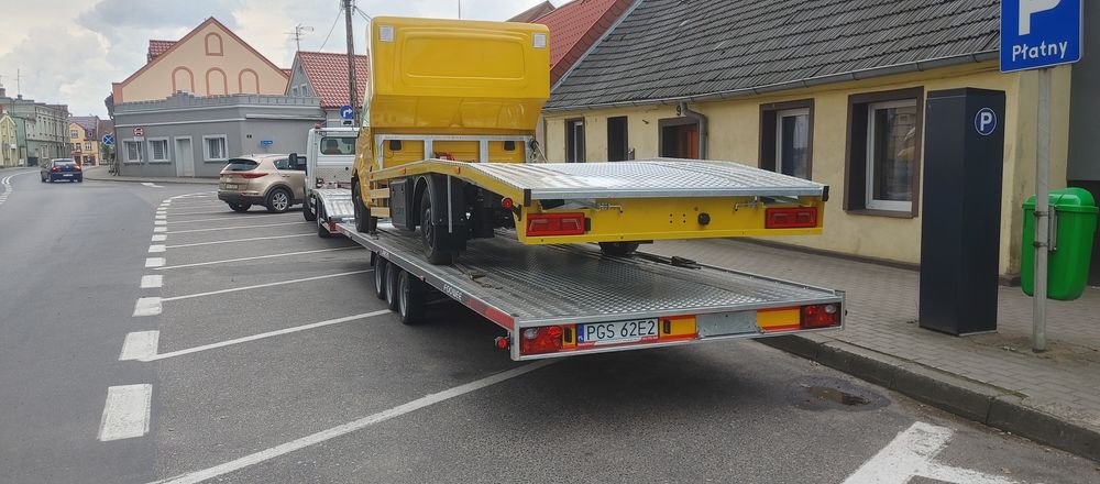 Wynajem wypożyczalnia autolaweta laweta  długa 8.5m pomoc drogo