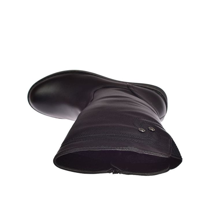 Kozaki damskie wysokie ocieplane na suwak 1328 rozm. 41