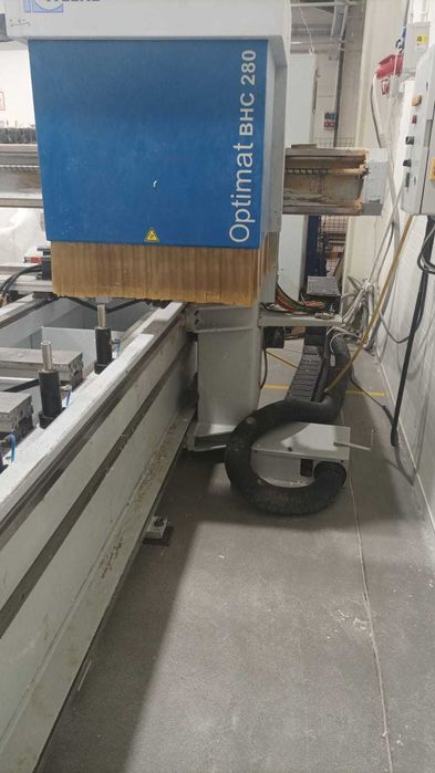 Cetrum obróbcze CNC  Homag Weeke, ploter