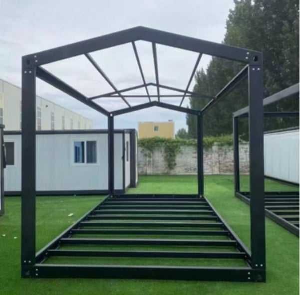domek mobilny rama modułowy ogródek piwny sauna