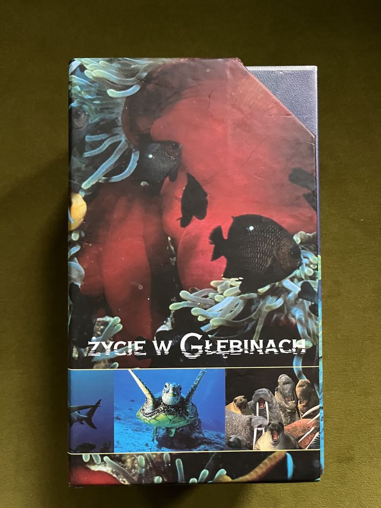 Życie w głębinach 3 kasety VHS