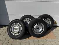 Felgi stalowe 15" + opony zimowe 215/70 R15C