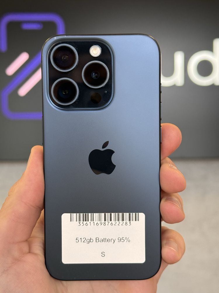 RATY 0% iPhone 15 Pro 512GB BATERIA 95% GWARANCJA 12 miesięcy!!!