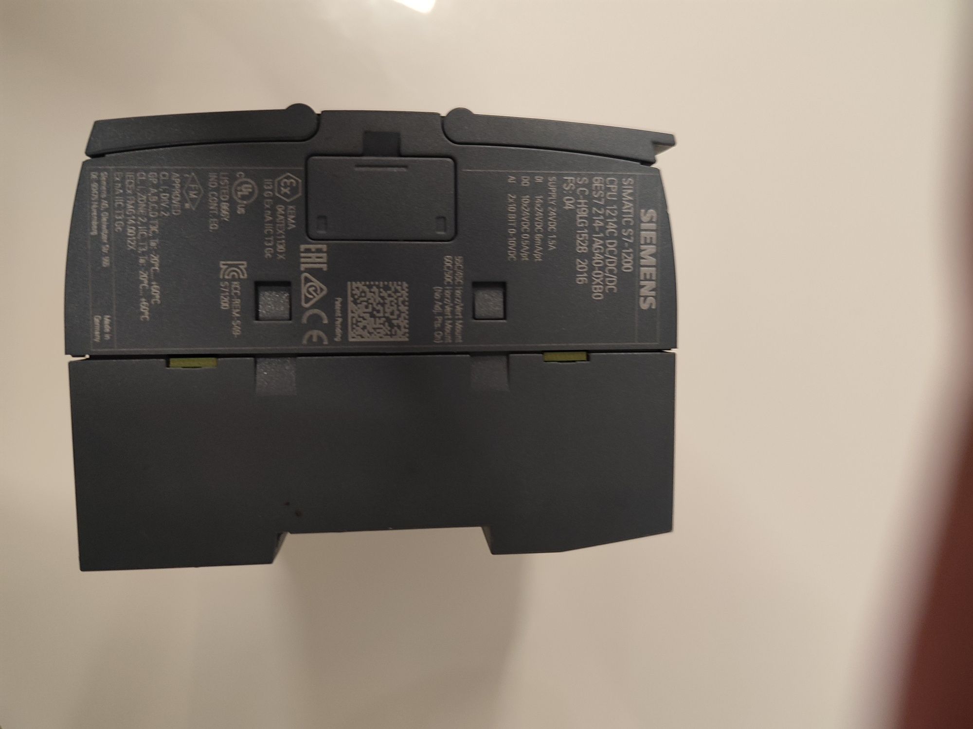 Siemens Simatic S7-1200 CPU 1214C DC/DC/DC