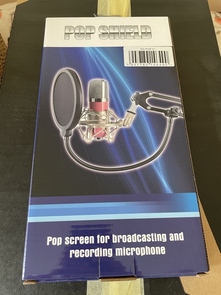 Filtr mikrofonowy  pop filter