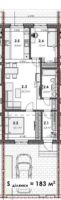 Продам котедж на ділянці 1.83 сот. Райський сад