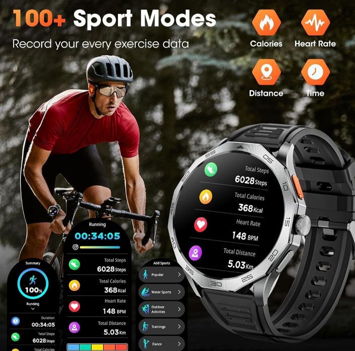 Mingtawn DA03 Smartwatch dla mężczyzn