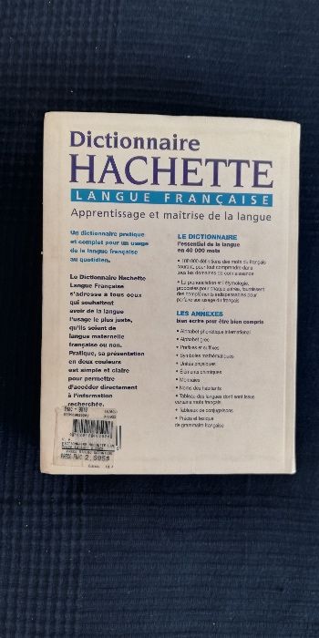 Diccionario Frances - Dictionnaire Hachette Langue Française