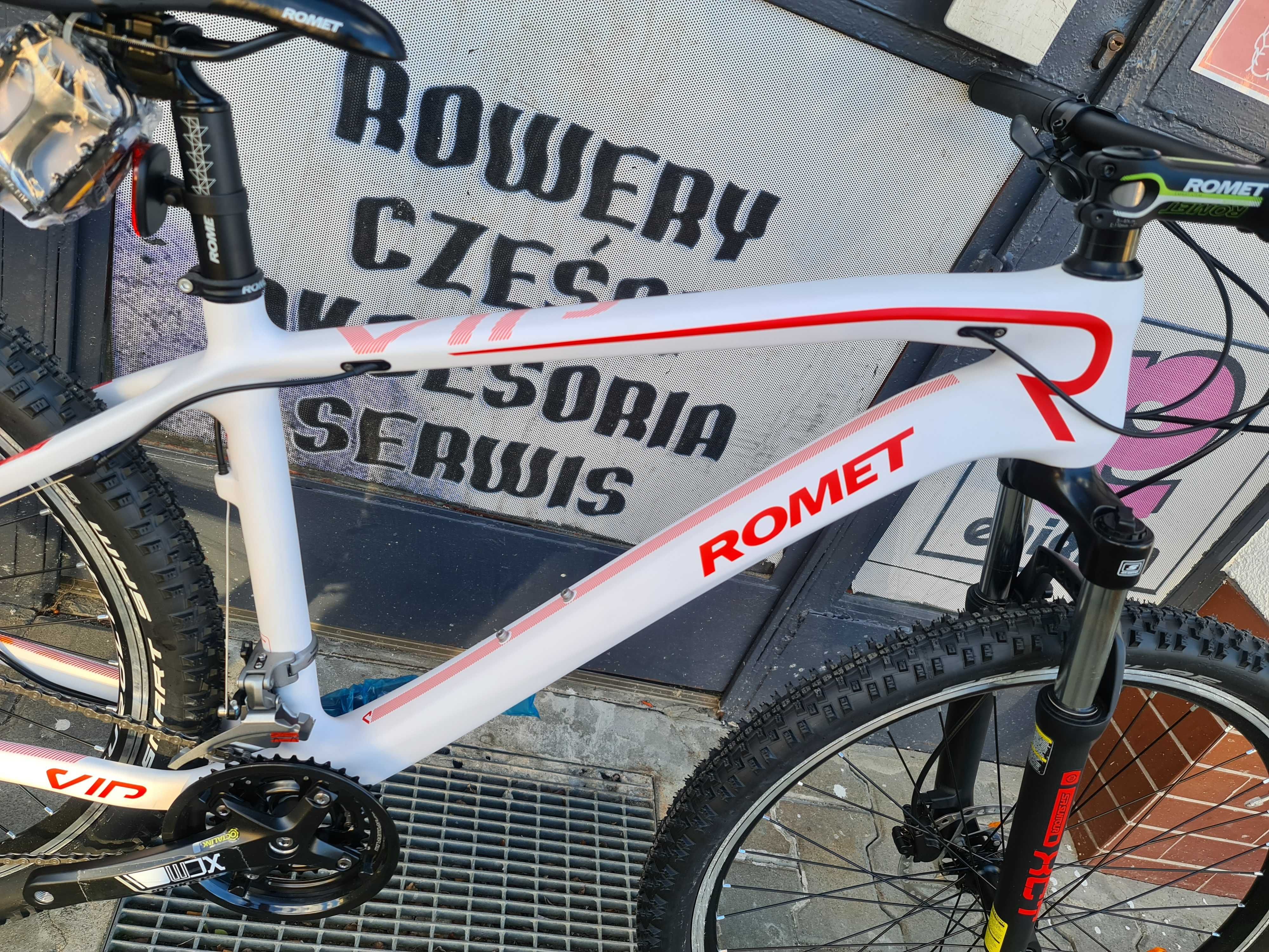 NOWY! ROWER ROMET VIP 27,5" KARBONOWA RAMA! Sklep! Serwis! Wysyłka!