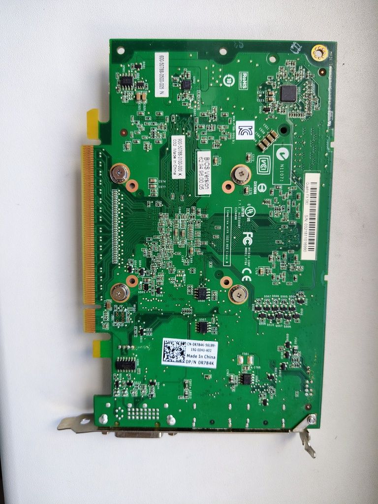 Продам відеокарту Nvidia Quadro FX 580 (512MB / GDDR3 / 128 bit / 32 C