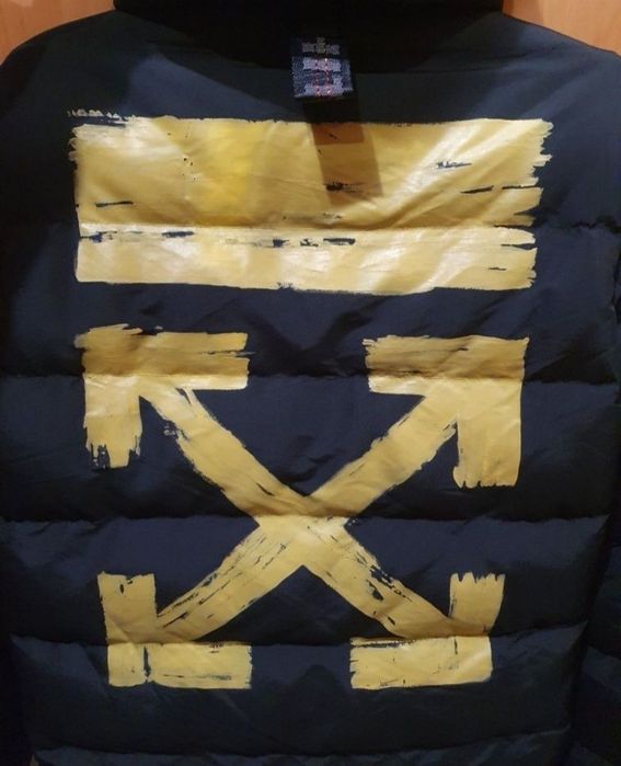 Оригинал Зимняя Куртка OFF - WHITE Portugal