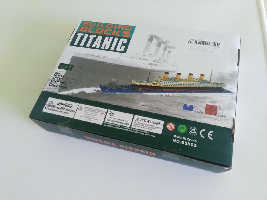 TITANIC klocki model 1860 sztuk z POLSKI SZYBKA WYSYŁKA