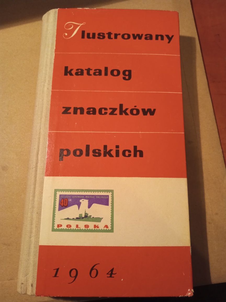 Ilustrowany katalog znaczków polskich 1964.