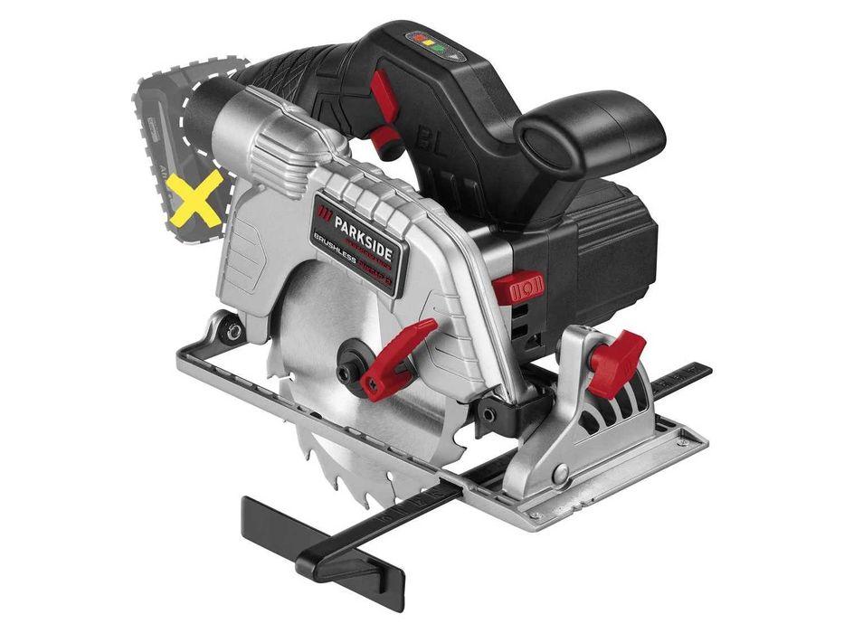 Akumulatorowa pilarka ręczna tarczowa Parkside PHKSAP 12V B2 NOWA