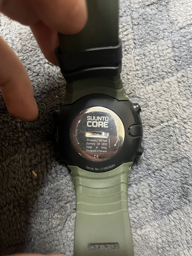 Військовий годинник Suunto Core All Blac