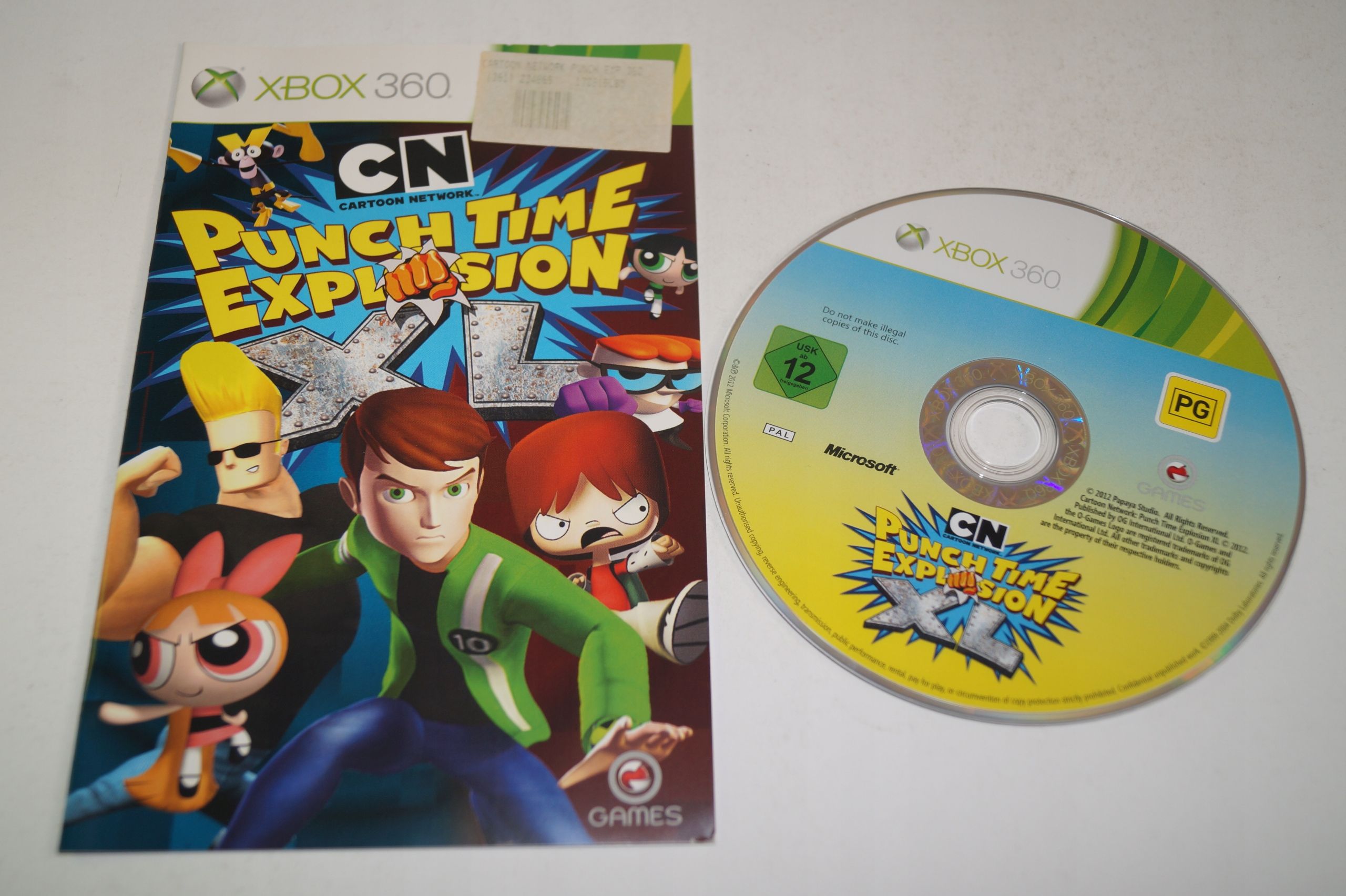 Xbox 360 Cartoon Network: Punch Time Explosion Microsoft Xbox 360