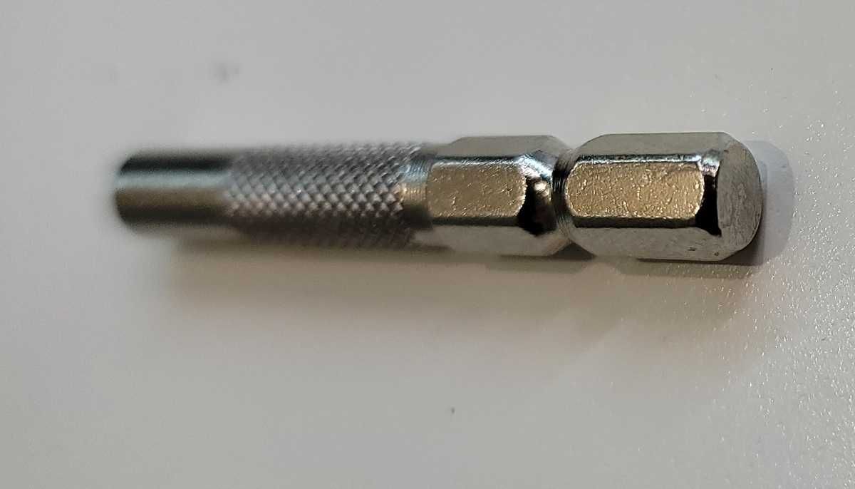 Магнитный адаптер переходник для минибит 4мм на 1/4" HEX (45 мм)