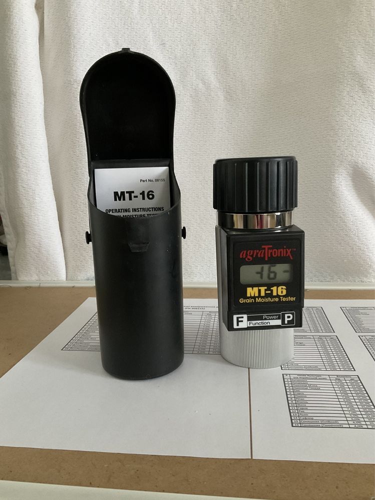 Вологомір зерна Agratronix MT-16 вимірювач вологості влагомер Wile 55
