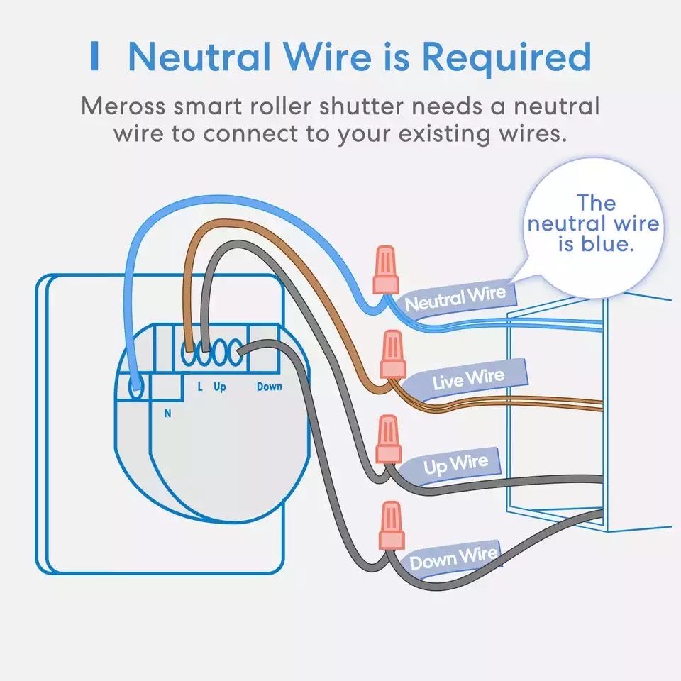 Interruptor inteligente (motor de estore) Komekit (Apple)