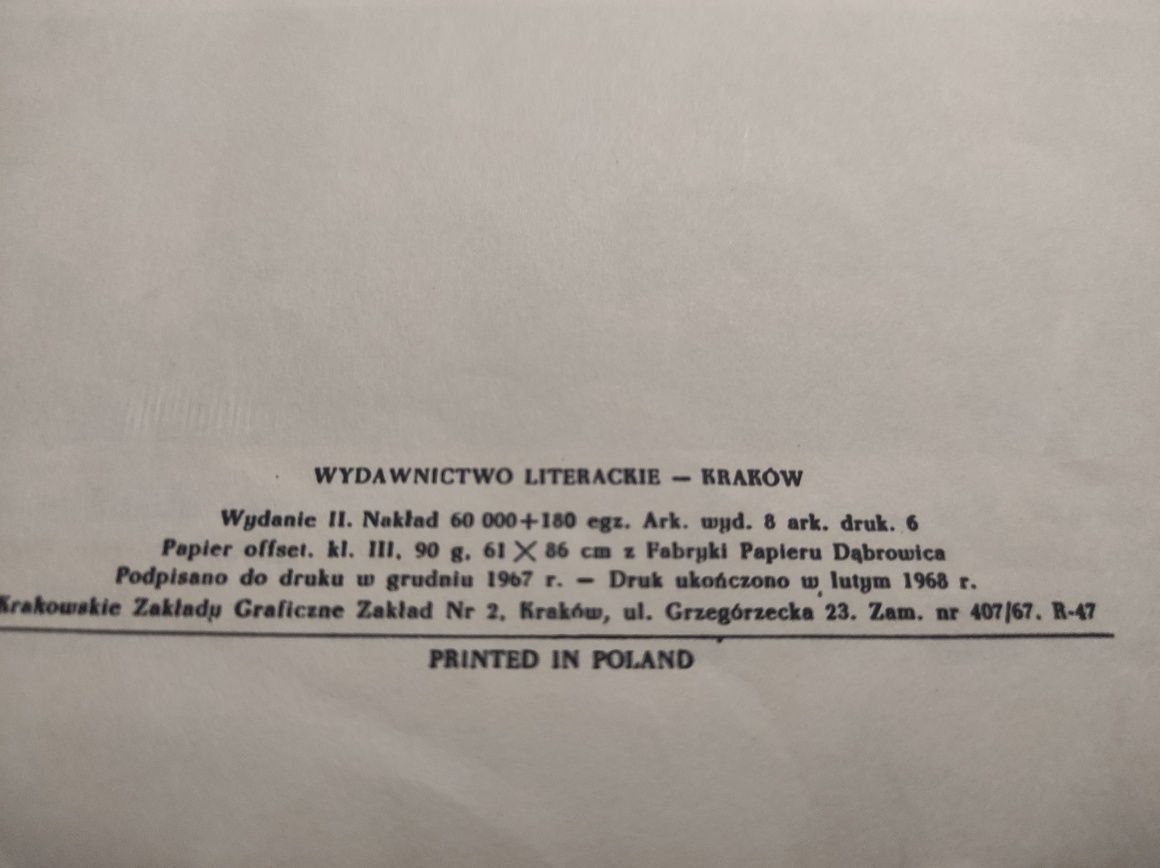 Komiks PRL Legendy Krakowskie. 1968. Stan!