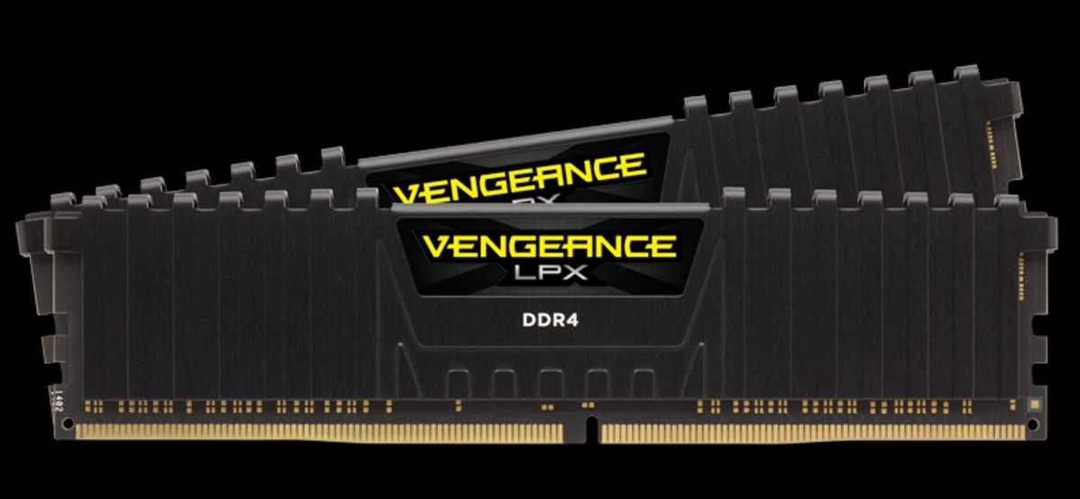 ОЗП Corsair DDR4 16GB (1x16GB) 3200Mhz Vengeance LPX Black