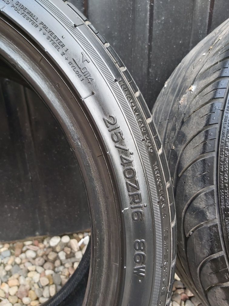 Opony nankang ultra sport 215/40/16