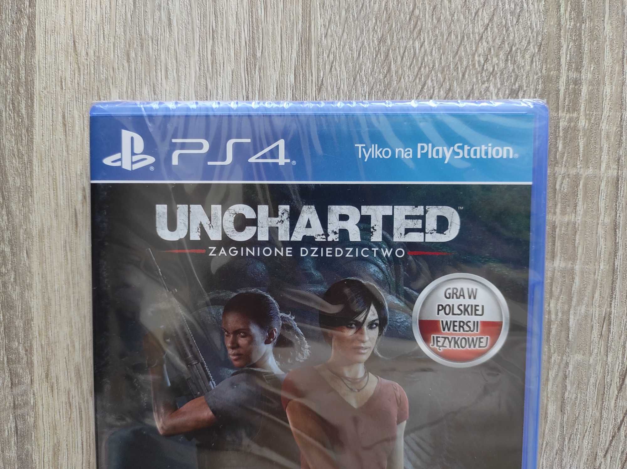 Uncharted Zaginione Dziedzictwo PL - PS4 - Nowa w folii