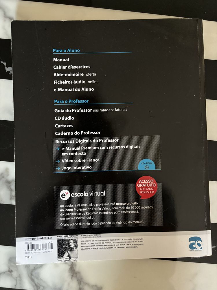 Manual de Francês 7°ano Porto Editora