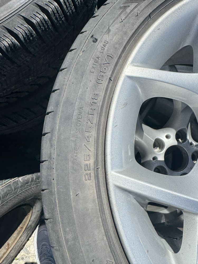 Kola, felgi, bmw x1, x3, 225 45 r18,
