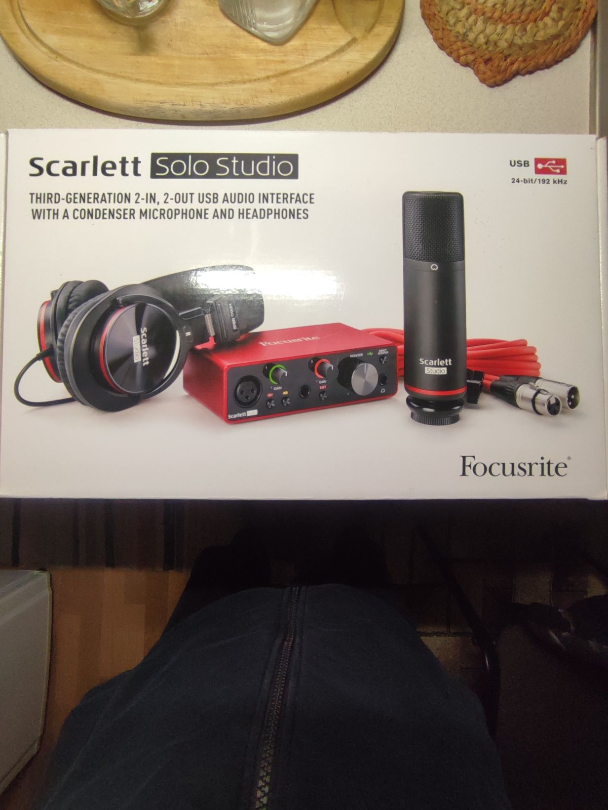 Комплект для звукозапису Focusrite Scarlett 2i2 Studio 3rd Gen