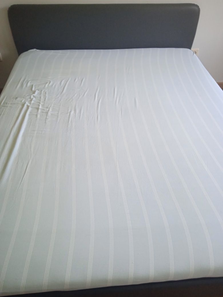 2 Cama slattum com colchão veseroy molas ensacadas