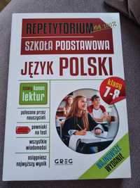 Repetytorium szkoła podstawowa 7-8 język polski greg