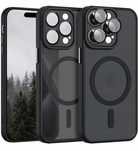 Eleganckie Czarne Etui do iPhone 15 Pro – Maksymalna Ochrona i Styl