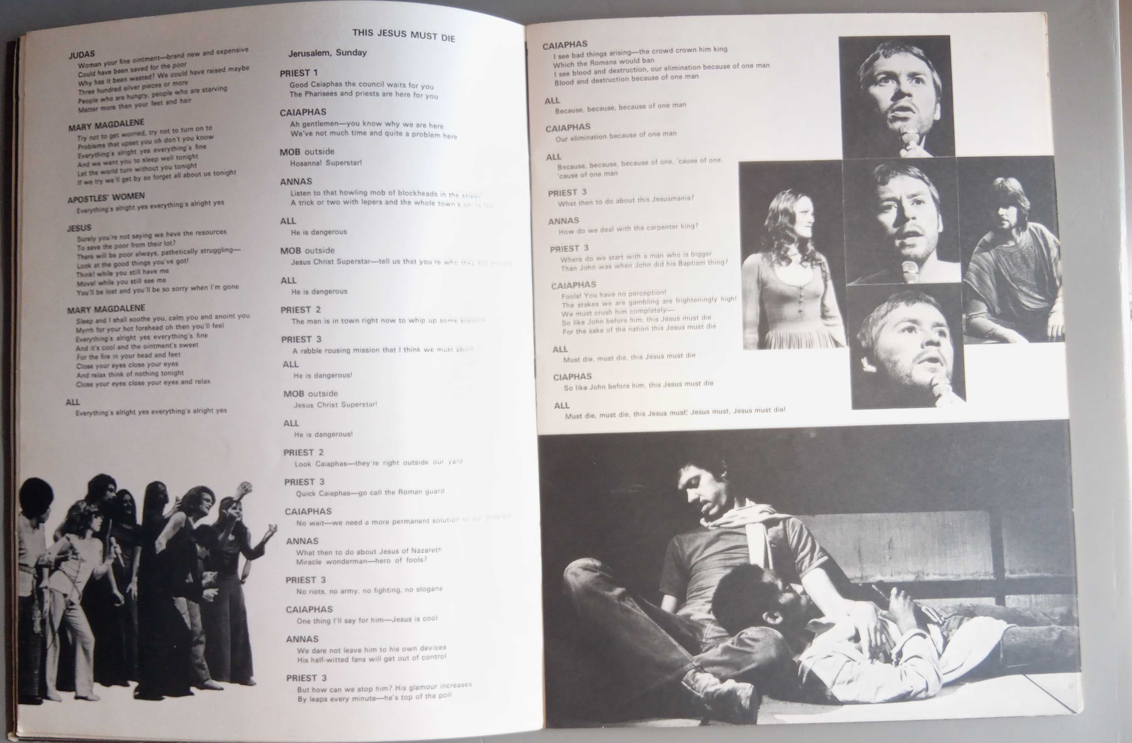 Jesus Christ Superstar - - - - - Libretto da Ópera Rock