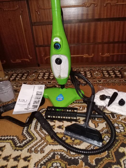 Пароочиститель H20 Mop X5.+ 3 тряпочки в подарок.