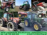 SKUP ciągniki rolnicze i ogrodnicze, minikoparki, koparko-ładowarki