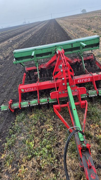 Kuhn talerzowa talerzowka unia ares 3m zabezpieczenie non-stop hydrau