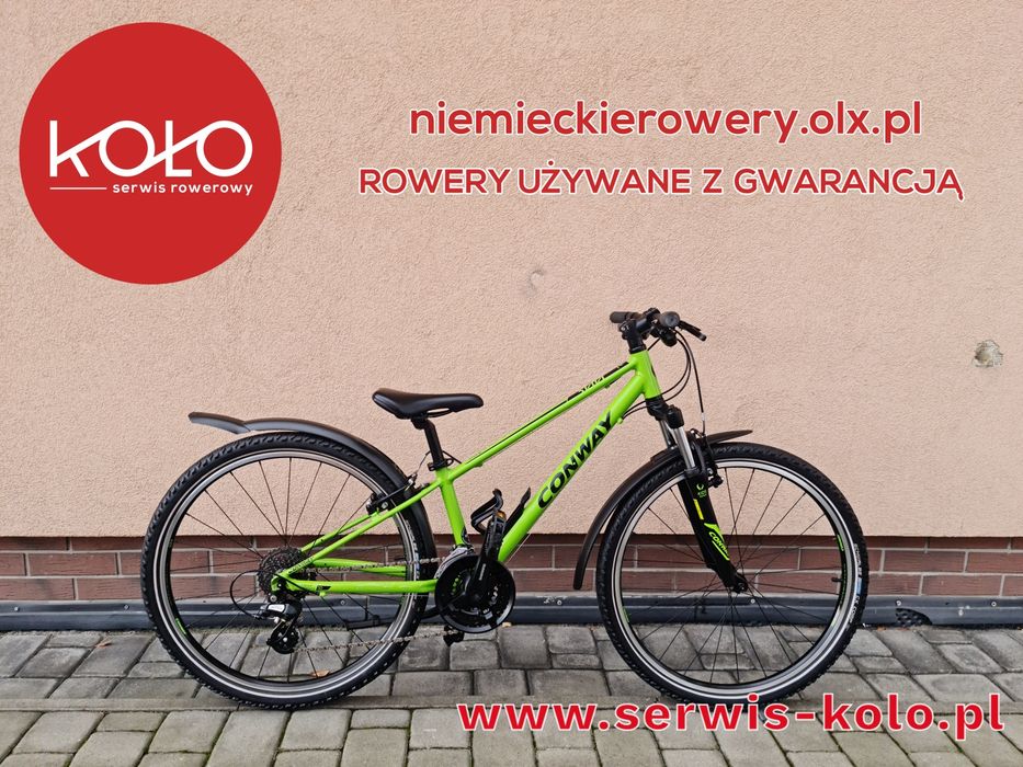 Rower górski MTB CONWAY koła 26 SHIMANO ALTUS aluminium okazja WYSYŁKA