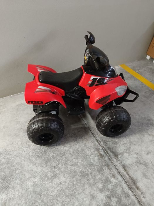 FEBER - Moto 4 elétrica criança ** promo Natal **