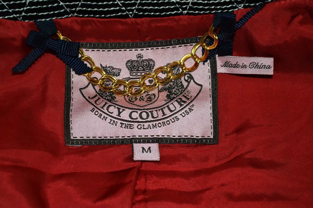 Шерстяное пальто в клетку Juicy Couture