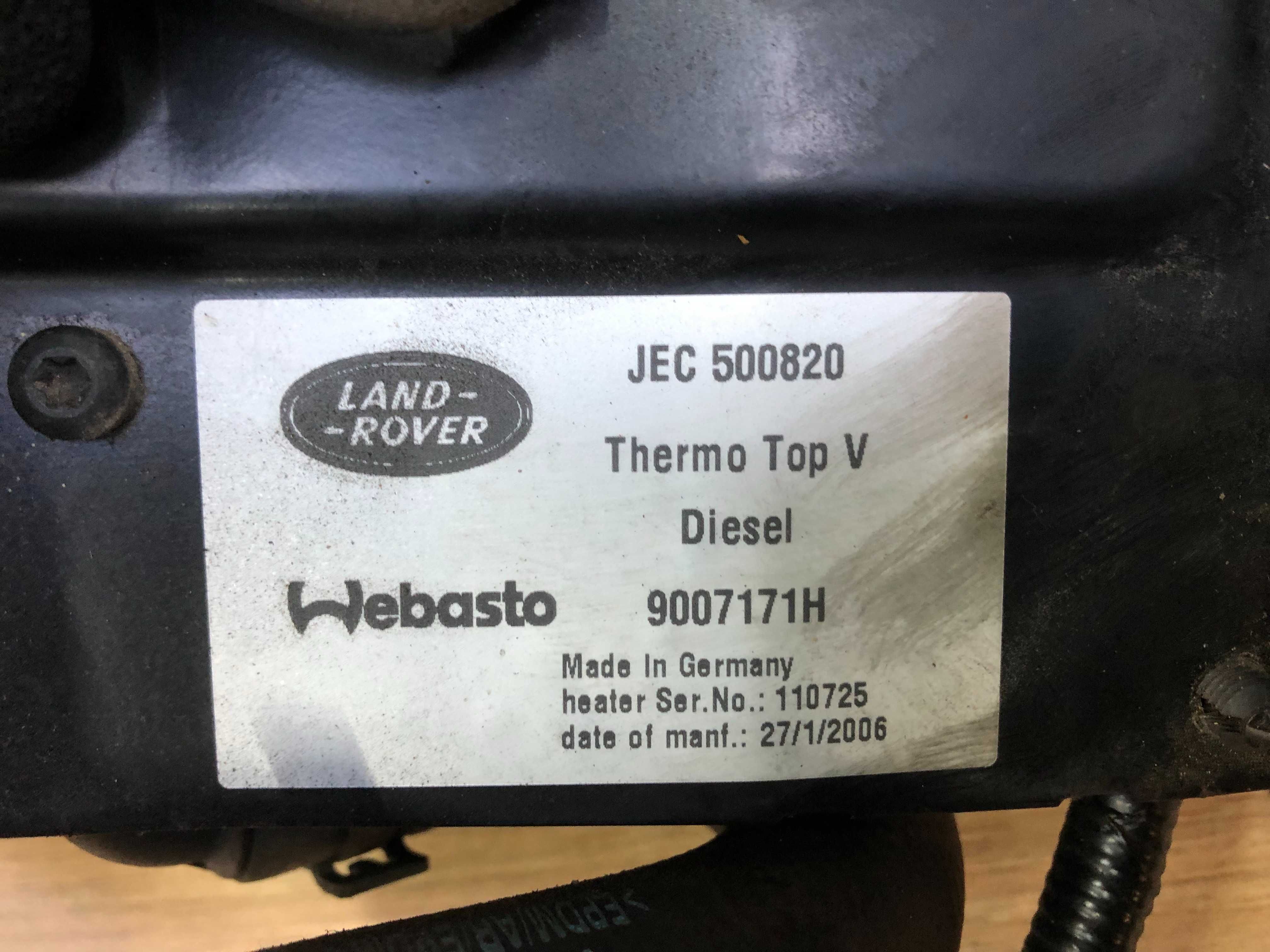 Webasto Land Rover Discovery 3