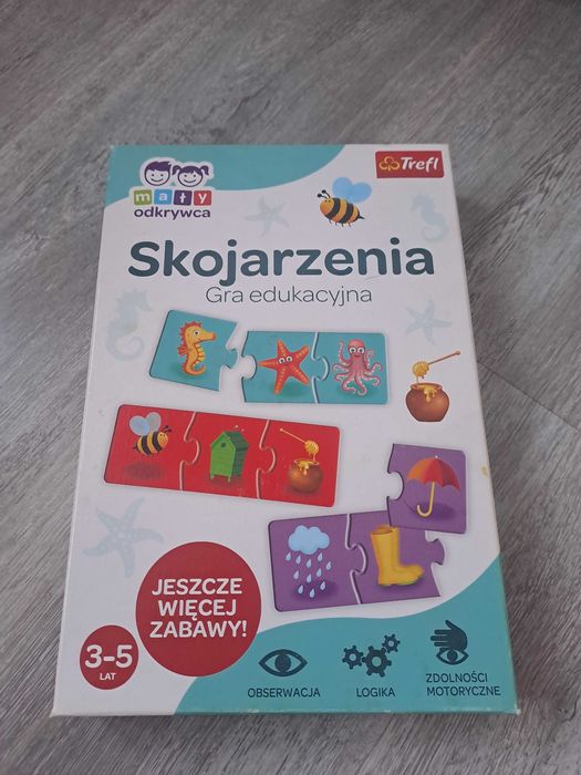 6x puzzle maxi 24elementy + skojarzenia