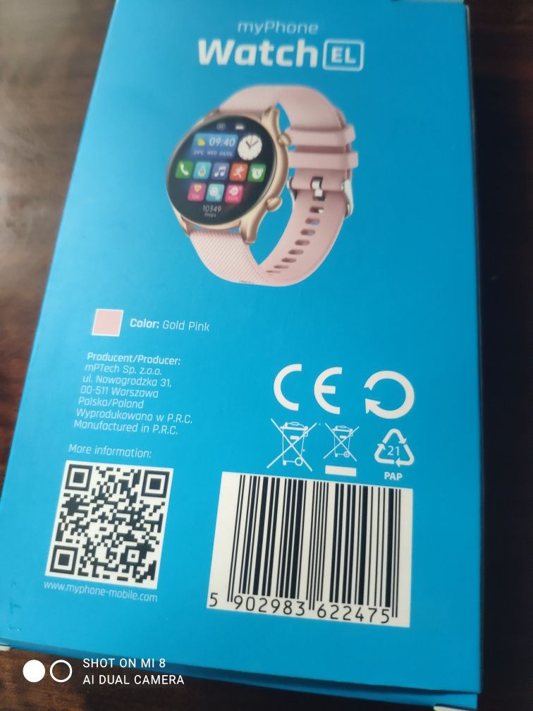 Nowy zegarek myPhone Watch EL