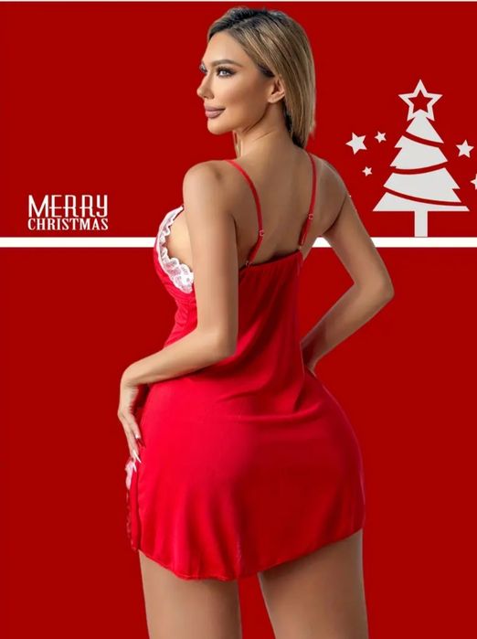 Lingerie sexy mulher vermelha e bordô