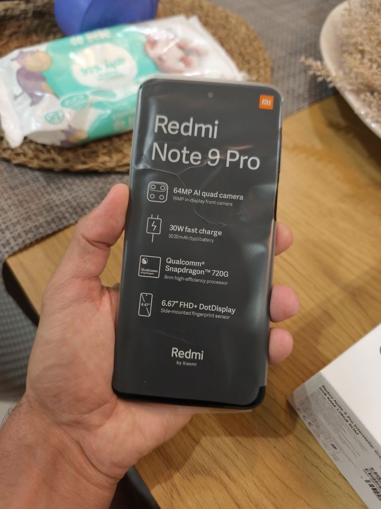 Xiaomi Redmi Note 9 Pro 6 GB / 128 GB – Interstellar Grey