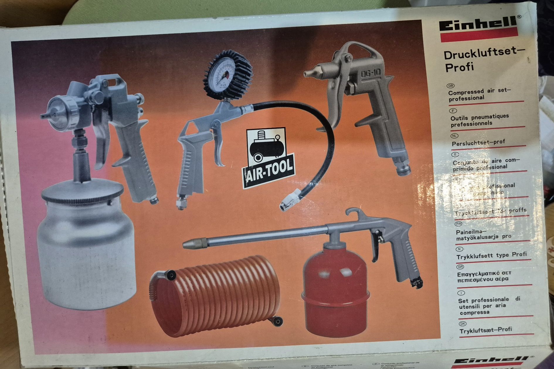 Kit pintura (ar comptimido)