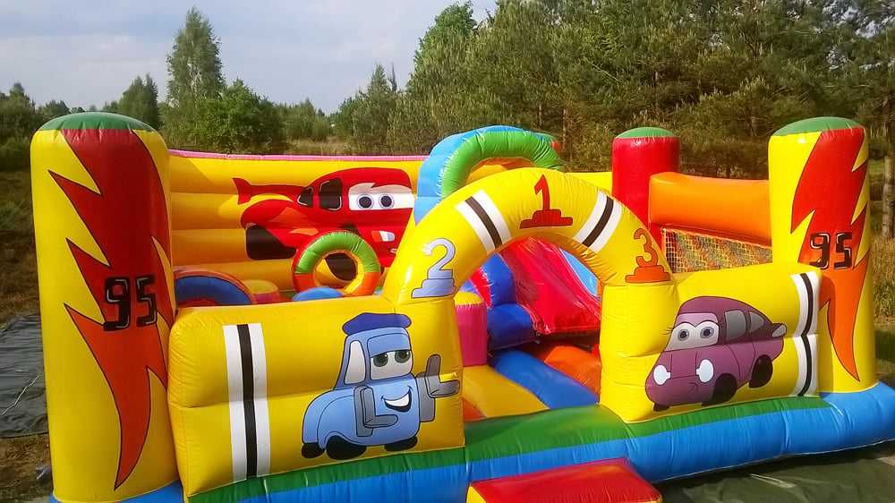 Dmuchańce zjeżdżalnie zamki pawilon namiot ogrodowy bemary warniki